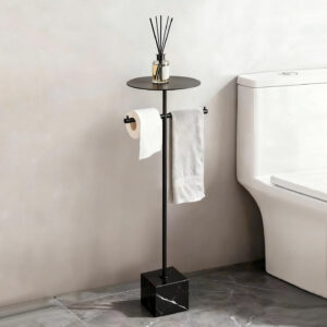 Modern Marble Base Toilet Paper Stand