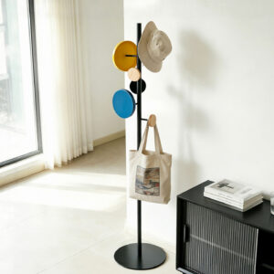 Minimalist Bauhaus Metal Coat Rack